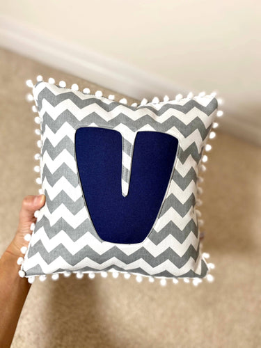 Initial and Thematic Pillow